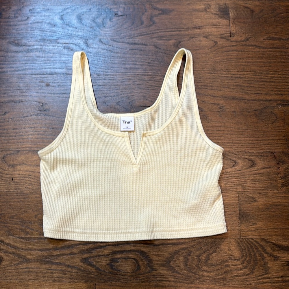 TNA from Aritzia cropped tank top